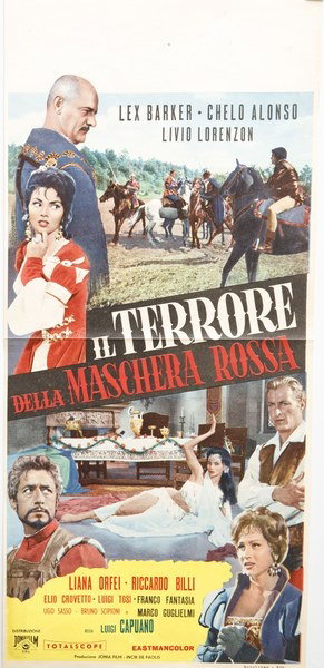 Il terrore della maschera rossa - Locandina 1