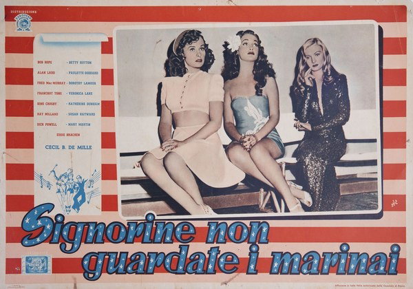 Signorine, non guardate i marinai - Fotobusta 1