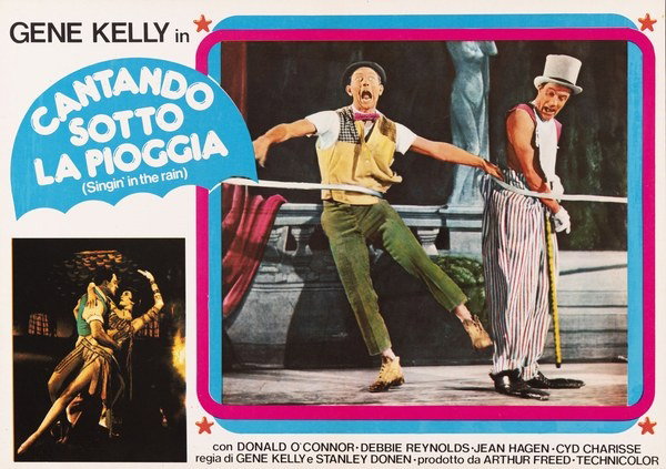 Fotobusta 10 per il film Cantando sotto la pioggia (1952)