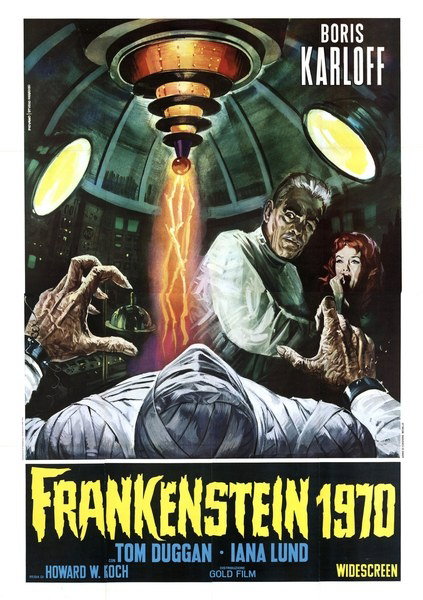 Frankenstein 1970 - Poster 2