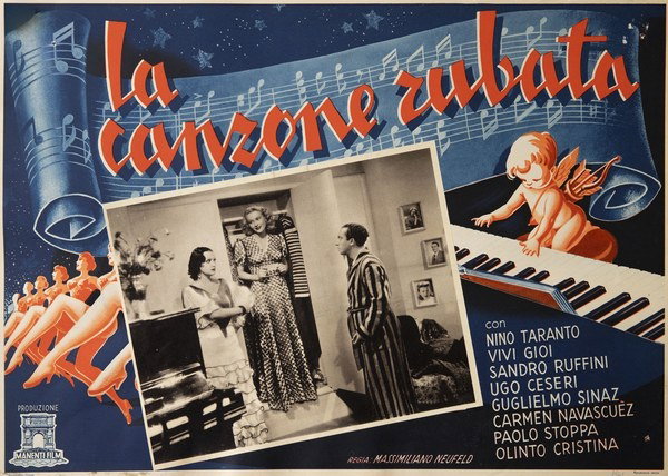 La canzone rubata - Fotobusta 1