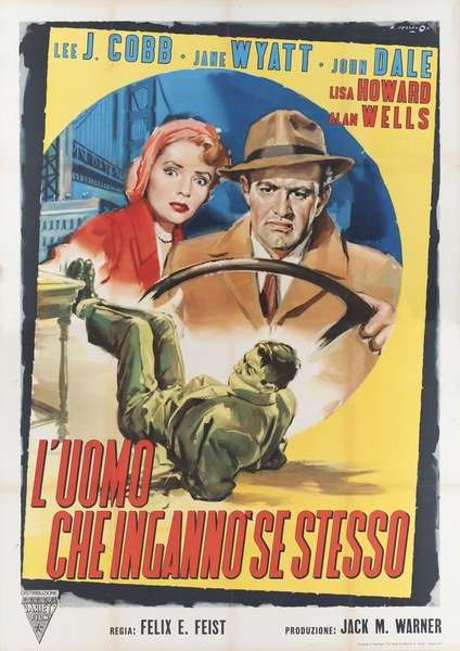 L'uomo che ingannò se stesso - Manifesto 1