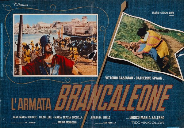 Fotobusta 6 per il film L'armata Brancaleone (1966)