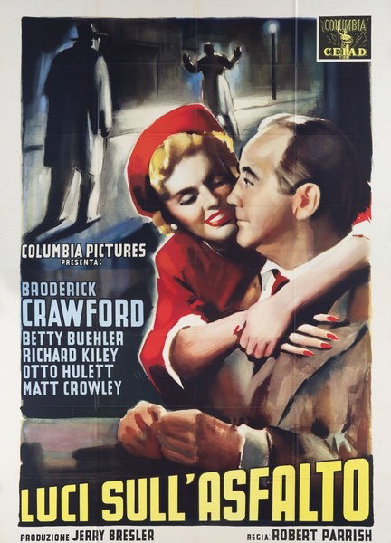 Luci sull'asfalto - Manifesto 1