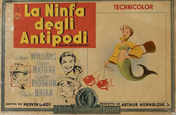 Lobby Card 2 for the film Million Dollar Mermaid (1952)