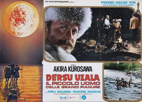 Lobby Card 4 for the film Dersu Uzala (1975), painted by Averardo Ciriello