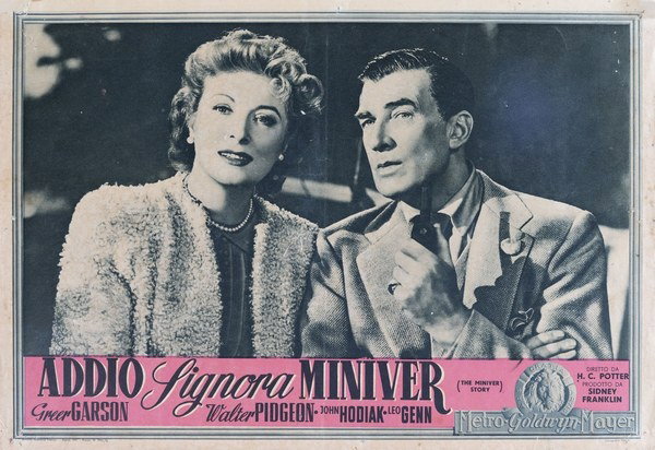 Lobby Card 2 for the film The Miniver Story (1950)