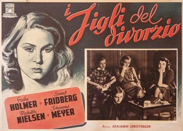 Fotobusta 3 per il film I figli del divorzio (1939)