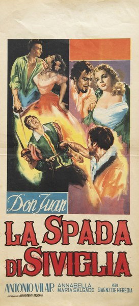 Locandina 2 per il film Don Juan - la spada di Siviglia (1950)