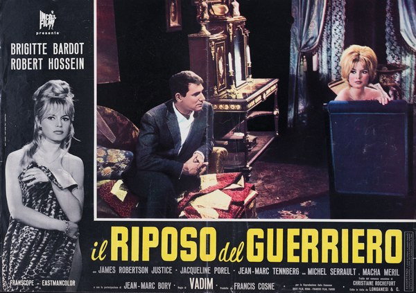 Lobby Card 3 for the film Love on a Pillow (1962)