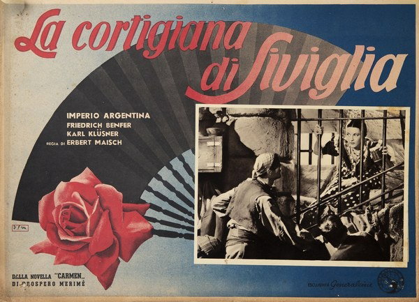 La cortigiana di Siviglia - Lobby Card 1
