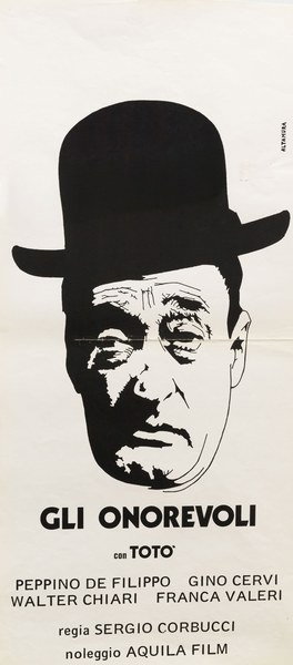 Locandina 3 for the film Gli onorevoli (1963)