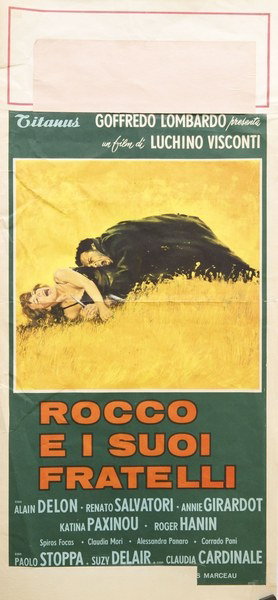 Locandina 2 per il film Rocco e i suoi fratelli (1960), dipinto da Otello Mauro Innocenti (Maro)