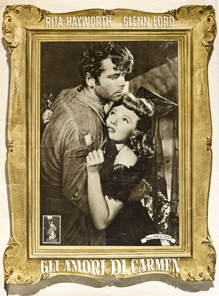 Fotobusta 7 per il film Gli amori di Carmen (1948)