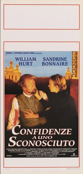 Locandina 1 for the film Confidenze a uno sconosciuto (1995), painted by Petrollo Massimo (Maxy)