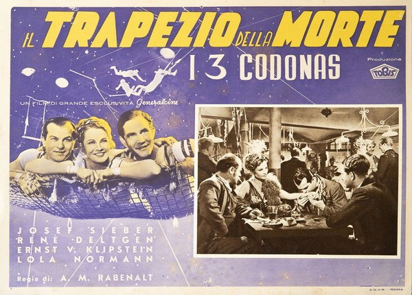 Trapezio della morte - Fotobusta 1