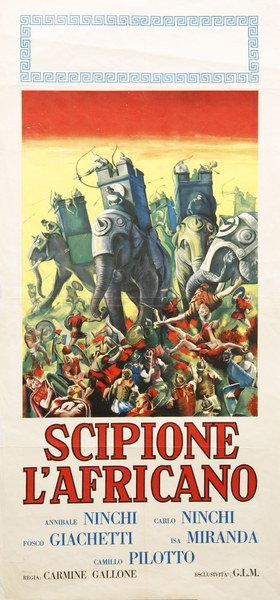 Scipione l'Africano - Locandina 1