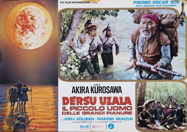 Lobby Card 8 for the film Dersu Uzala (1975), painted by Averardo Ciriello