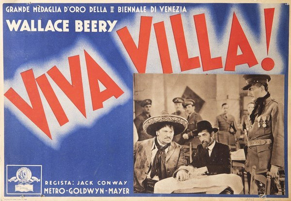 Fotobusta 2 per il film Viva Villa! (1934)
