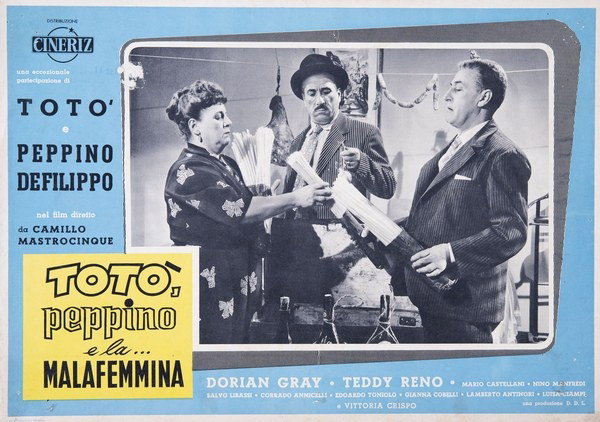 Fotobusta 7 per il film Totò, Peppino e la... malafemmina (1956)