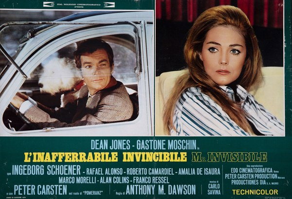 Fotobusta 6 per il film L'inafferrabile, invincibile Mr. Invisibile (1970)