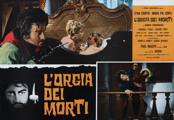 Fotobusta 5 per il film L'orgia dei morti (1973)