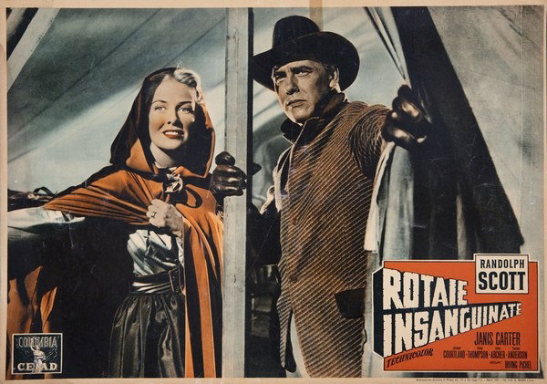 Fotobusta 2 per il film Rotaie insanguinate (1951)