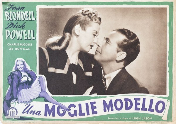 Fotobusta 2 per il film Una moglie modello (1948)