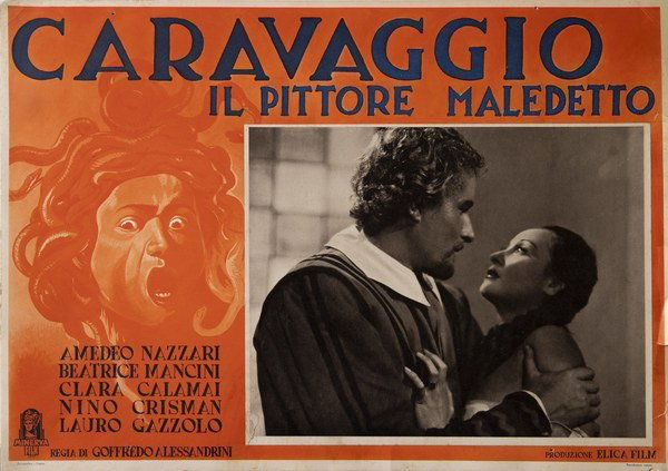 Lobby Card 3 for the film Caravaggio, il pittore maledetto (1941)
