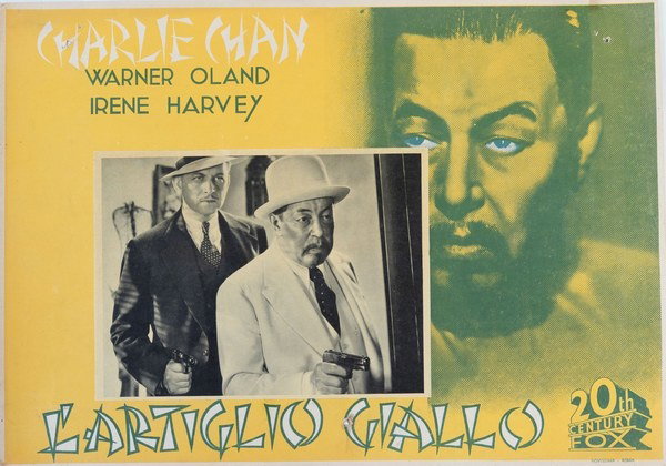 Lobby Card 5 for the film Charlie Chan alle olimpiadi (1937)