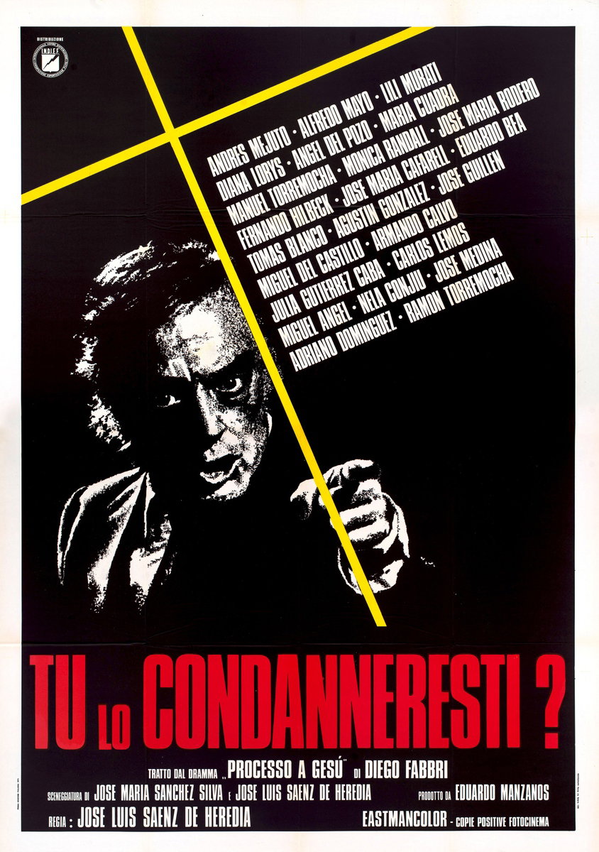 Poster 2 for the film Proceso a Jesús (1974)