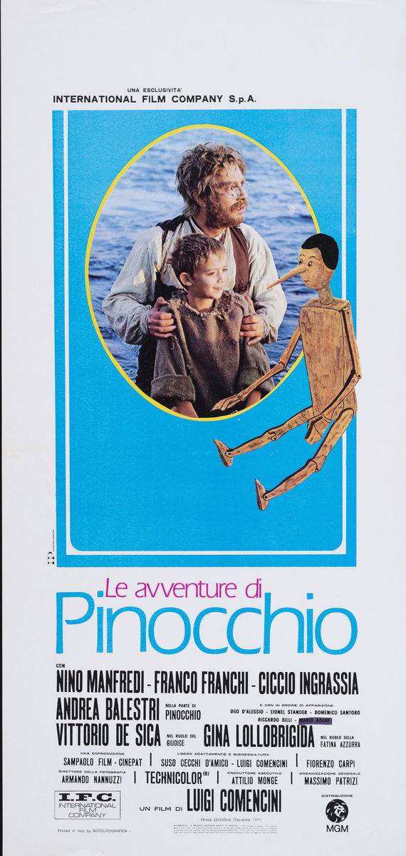 Le avventure di Pinocchio - Lobby Card 1