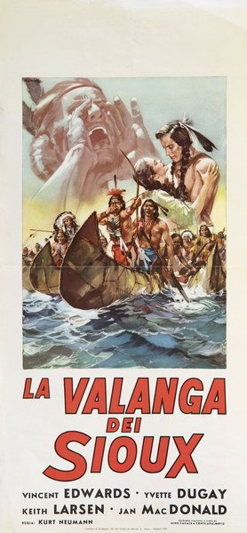 La valanga dei Sioux - Lobby Card 1