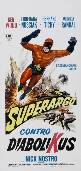 Superargo vs Diabolicus - Lobby Card 1