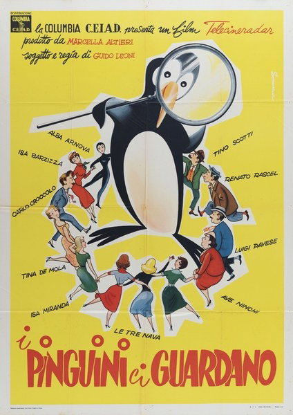 I pinguini ci guardano - Manifesto 1