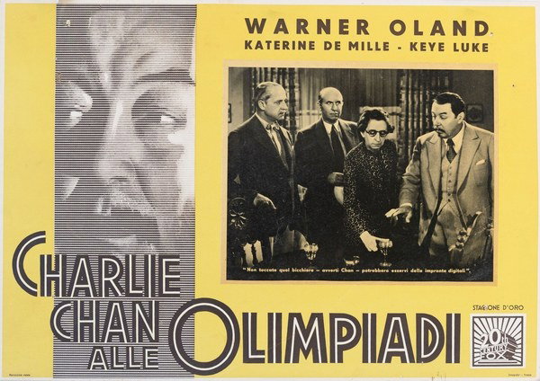 Lobby Card 3 for the film Charlie Chan alle olimpiadi (1937)