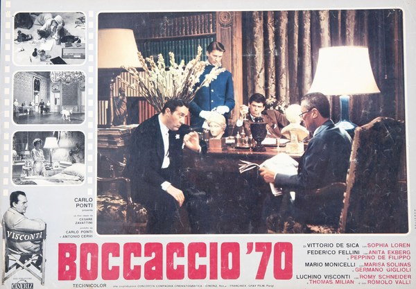 Lobby Card 12 for the film Boccaccio '70 (1962)