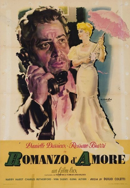 Romanzo d'amore - Manifesto 1