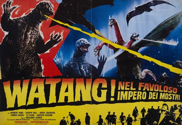 Fotobusta 4 per il film Watang! Nel favoloso impero dei mostri (1964)