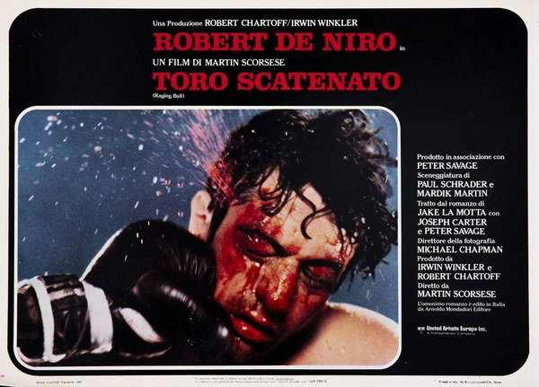 Fotobusta 8 per il film Toro scatenato (1980)