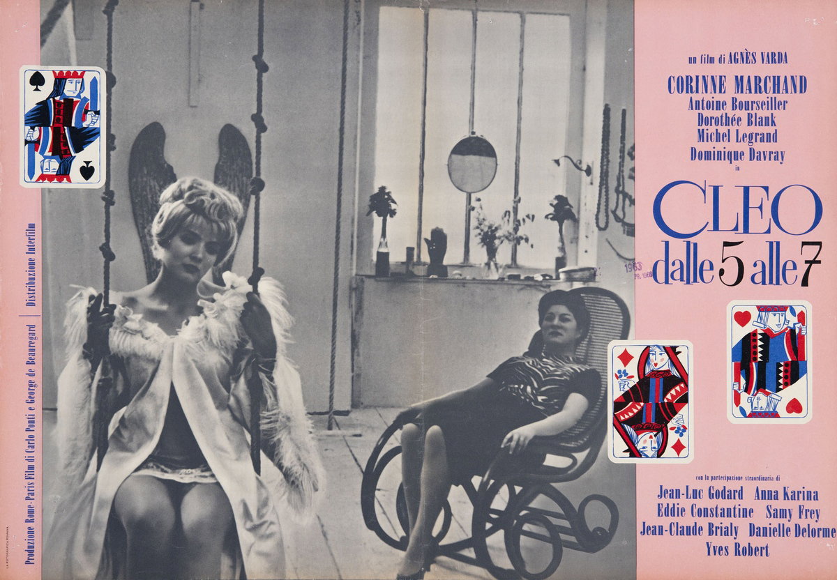 Fotobusta 8 per il film Cleo dalle 5 alle 7 (1962)