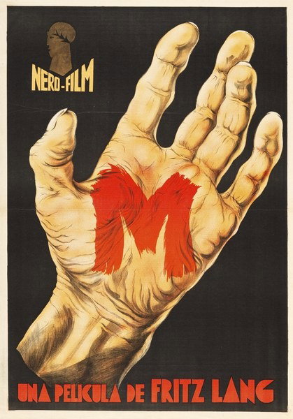 Manifesto 2 per il film M - Il mostro di Düsseldorf (1931)