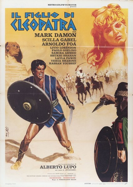 Il figlio di Cleopatra - Manifesto 1