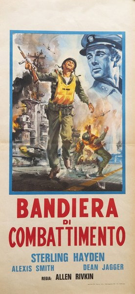 Locandina 2 per il film Bandiera di combattimento (1955)