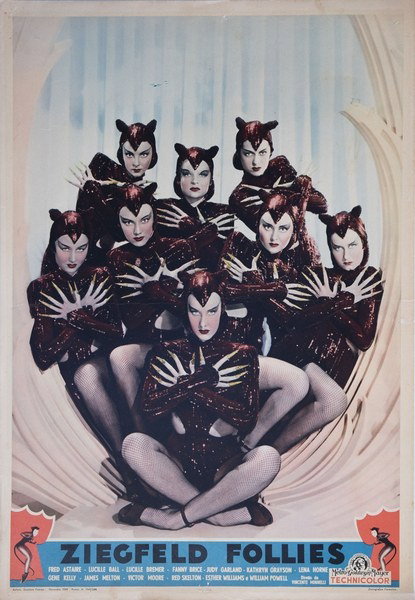 Fotobusta 2 per il film Ziegfeld Follies (1945)