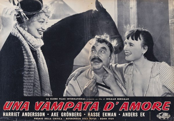 Fotobusta 1 per il film Una vampata d'amore (1953)