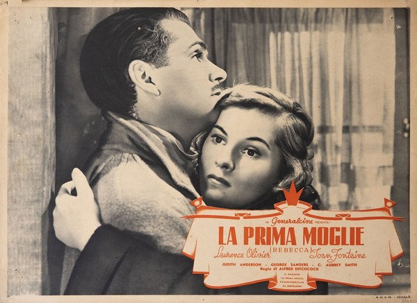 Fotobusta 3 per il film Rebecca - La prima moglie (1940)