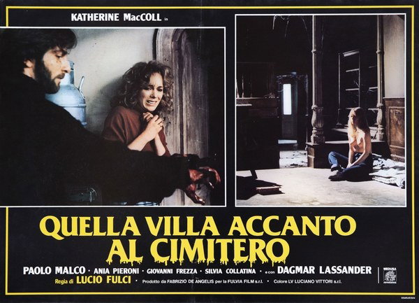Fotobusta 6 per il film Quella villa accanto al cimitero (1981)