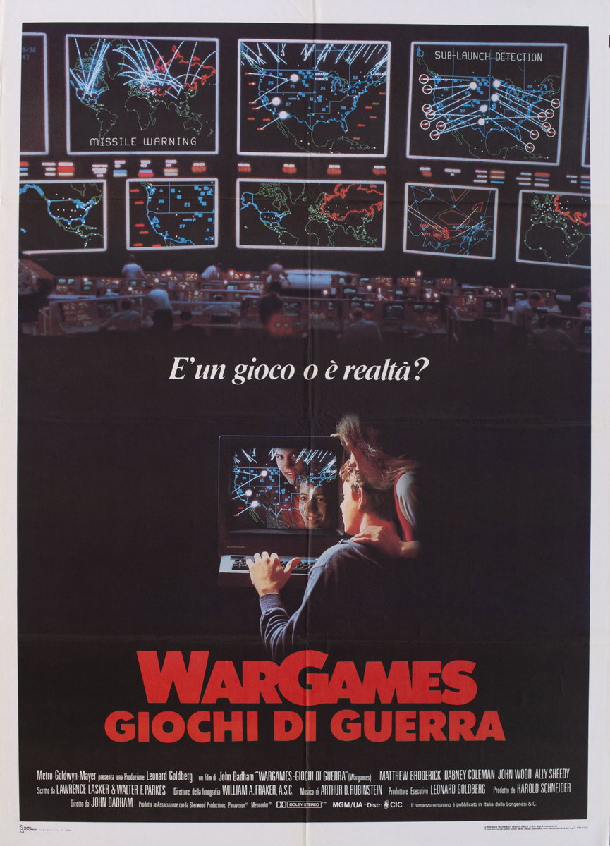 Wargames - Giochi di guerra - Manifesto 1