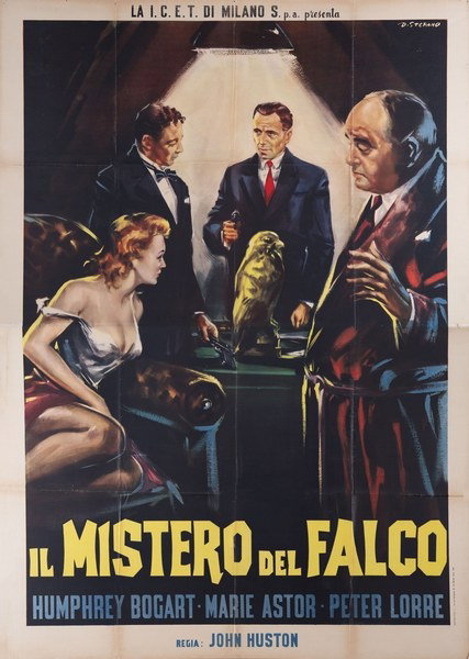Il mistero del falco - Manifesto 2